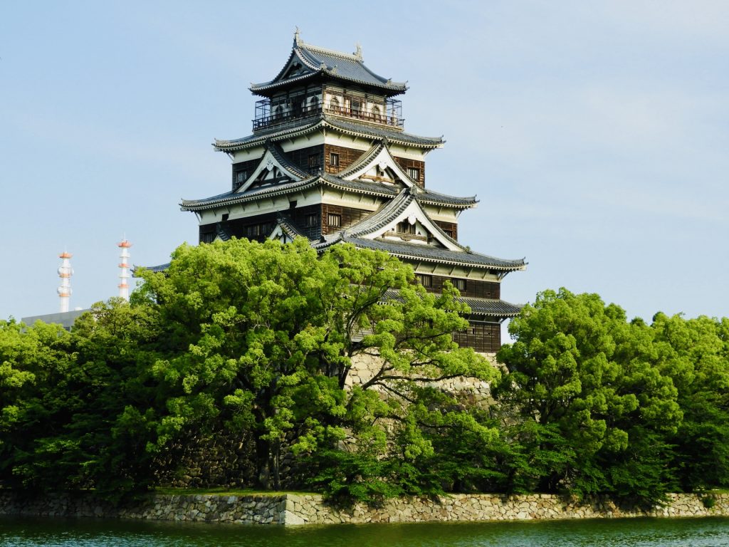 広島城の写真